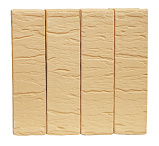 Кирпич облицовочный слоновая кость одинарный шале Терекс – 6