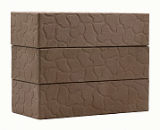 Кирпич облицовочный коричневый одинарный черепаха М-150 Саранск – 5