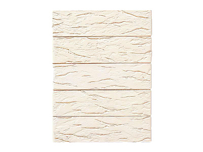 Кирпич облицовочный белый PRO евро рустик ЖКЗ – 1