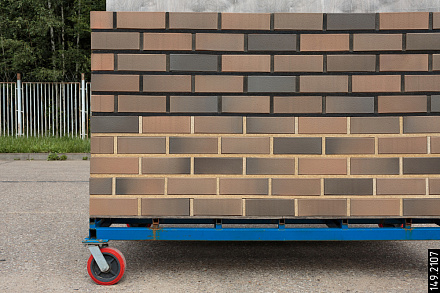 Кирпич облицовочный Флеш Асфальт полуторный М200 VOLGABRICK – 8