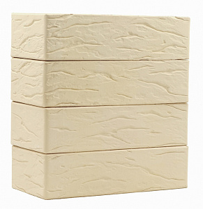 Кирпич облицовочный белый одинарный рустик М-175 СтОскол – 8