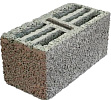 Блок пескобетонный стеновой полнотелый 390x188x140  – 1