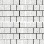 Тротуарная плитка Steinrus Квадрат малый белый, native, 60 мм – 2