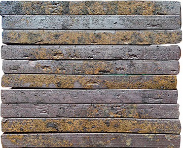 Кирпич ручной формовки Сафоново Клинкер №99 525х100х40 ригельный – 1