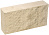 Плитка гиперпрессованная для цоколя слоновая кость рустированная 250х120х30 – 1