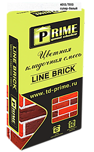 4013 Цветной кладочный раствор LineBrick "Wasser" PRIME супер-белый 25 кг – 1