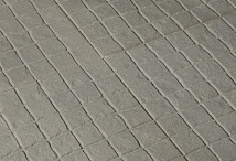 Тротуарная плита 342 МЗ Квадрат 500x500х40 поверхность клетка  Серый – 2