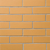 Плитка фасадная клинкерная Stroeher KERAVETTE CHROMATIC и FLAME 320 sandgelb гладкая NF11, 240x71x11  – 1