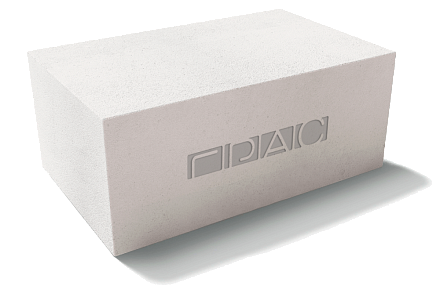 Блок газосиликатный Д300 600х250х100 ГРАС – 1