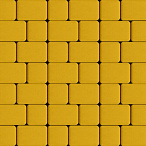 Тротуарная плитка Steinrus Инсбрук Альт Дуо желтый, гладкая, 60 мм – 2