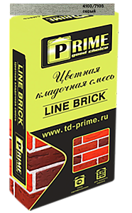 4106 Цветной кладочный раствор LineBrick "Wasser" зима PRIME серый, 25 кг – 1