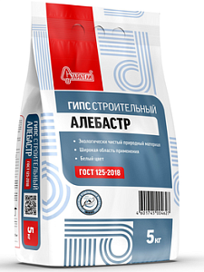 Гипс строительный Алебастр 5 кг – 1