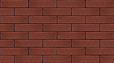 Кирпич облицовочный бордо одинарный бархат Воротынск – 3