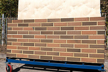 Кирпич облицовочный Нева одинарный Вертикальный Руст М200 VOLGABRICK – 8