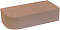 Кирпич облицовочный камелот темный шоколад одинарный гладкий полнотелый R60 М-300 КС-Керамик – 1