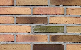 Кирпич облицовочный под старину полнотелый *100*50 бежево-коричневый – 1