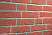 Плитка фасадная клинкерная Feldhaus Klinker R694WDF14 Sintra carmesi  рельефная, 215x65x14  – 3