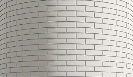 Кирпич облицовочный белый евро гладкий полнотелый Красная Гвардия – 1