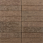 Кирпич облицовочный керамический Terca (Wienerberger) TERRA flame с песком щелевой 250х85х65  – 3