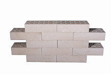 Кирпич гиперпрессованный одинарный Белый Кварц гладкий СПК – 5