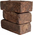 Кирпич ручной формовки Faber Jar Петровский Штандарт Черно-красный 215х102х65 – 3