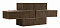 Кирпич облицовочный коричневый одинарный бархат М-150 СтОскол – 4