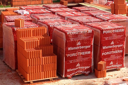 Камень керамический поризованный Porotherm 38 Thermo 10,67 НФ 380х250х219  – 3
