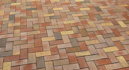 Тротуарная клинкерная брусчатка Feldhaus Klinker Р415 gala solea 200x100x52 – 1