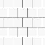 Тротуарная плитка Steinrus Квадрат большой белый, гладкая, 60 мм – 2