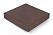 Тротуарная плитка гладкая 300х300х50 коричневый п/п бц – 1