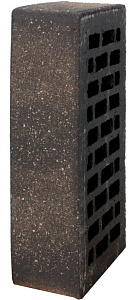 Кирпич облицовочный Графитовый с посыпкой одинарный гладкий – 2