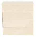 Кирпич гиперпрессованный одинарный М-250 слоновая кость гладкий  – 8