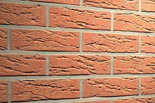 Плитка фасадная клинкерная Feldhaus Klinker R214NF9 Вronze mana с посыпкой, 240x71x9 – 2