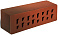 Кирпич клинкерный Красный флэшинг Ноттингем гладкий 250х85х65 М-300 – 2