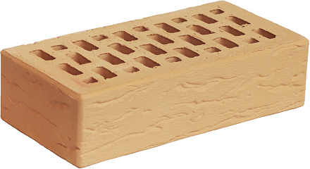 Кирпич облицовочный солома одинарный рустик М125 Терекс – 1