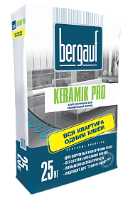 Плиточный клей цементный Bergauf Keramik Pro 25 кг – 1