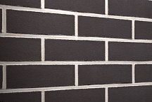 Плитка фасадная клинкерная Feldhaus Klinker R700DF9 Аnthracit liso  гладкая, 240x52x9  – 2