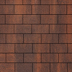 Тротуарная плитка Steinrus Бельпассо Медио ColorMix Брук, native, 80 мм – 2