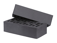 Кирпич клинкерный Черный камень одинарный гладкий М-300 – 2