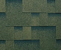 Гибкая черепица Katepal Katepal Роки зеленый (тайга) – 1