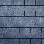 Тротуарная плитка Steinrus Севилья Байкал, Gloss, 80 мм – 2