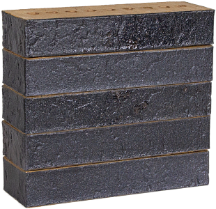 Кирпич облицовочный Black Premium Slim Красная Гвардия – 2