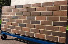 Кирпич облицовочный Нева полуторный Горизонтальный Руст М200 VOLGABRICK – 7