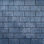 Тротуарная плитка Steinrus Прямоугольник Байкал, Gloss, 60 мм – 2