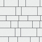 Тротуарная плитка Steinrus Инсбрук Тироль белый, native, 60 мм – 2