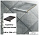Клинкерная ступень-флорентинер Stroeher KERAPLATTE ROCCIA 840 grigio,  340х294х12  – 1