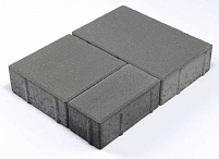 Тротуарная плитка Старый город Ландхаус серый 80/160/240х160х60 – 7