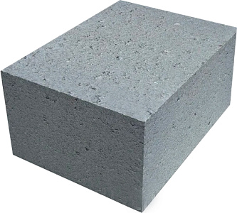 Блок пескобетонный стеновой полнотелый 390x188x290  – 1