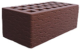 Кирпич облицовочный коричневый полуторный кора дуба М-150 Саранск – 1