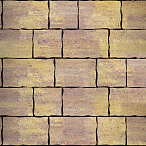 Тротуарная плитка Steinrus Palermo ColorMix Тахель, гладкая, 80 мм – 2